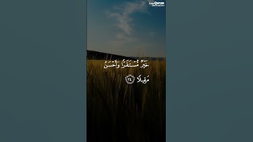 أَصْحَـٰبُ ٱلْجَنَّةِ يَوْمَئِذٍ خَيْرٌۭ   عبدالرحمن مسعد quran# #عبدالرحمن مسعد#سورة الفرقان