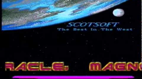 The 1990 Scotsoft Intro on the Amiga 500