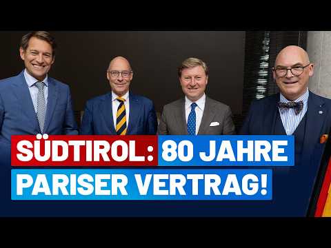 Lecture on South Tyrol with Dr. Otto Mahlknecht! - AfD Parliamentary Group in the Bundestag