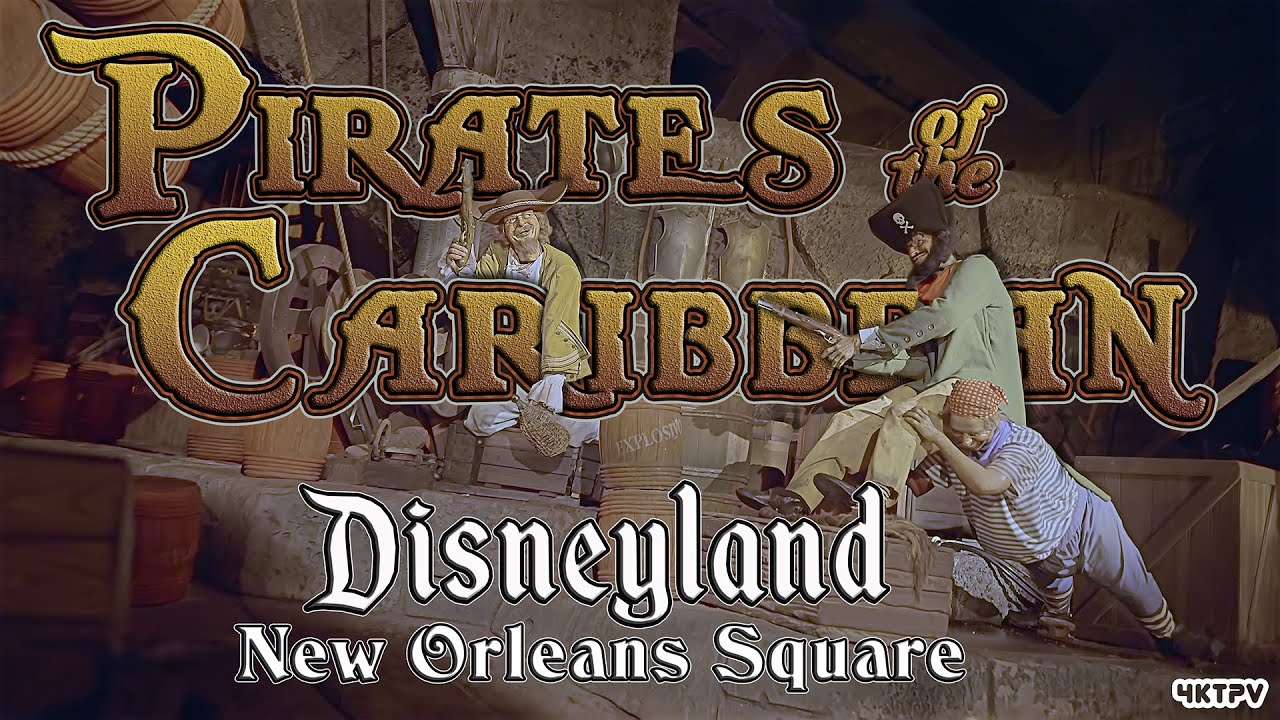 Pirates of the Caribbean - Disneyland - New Orleans Square - POV Complete Ride!