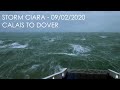 Storm Ciara - Calais to Dover