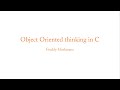 Object Oriented concepts in C