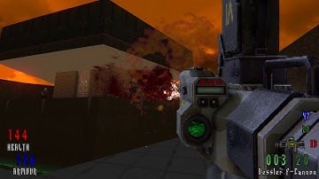 Doom II Hell on Earth Part 2 - Crimson - Soldier of Knothole Playthrough