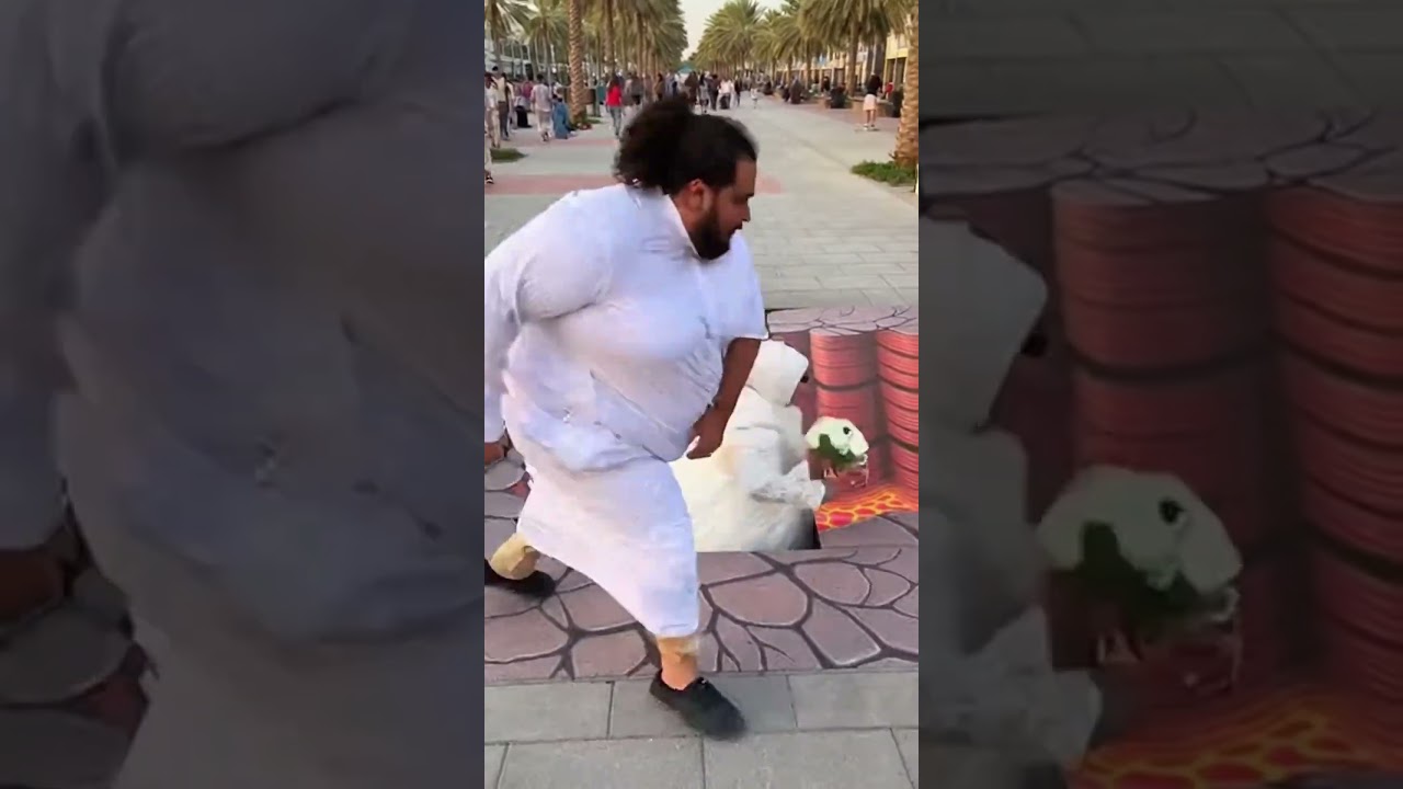 مقلب الرسام في دبي! 🤭🤭