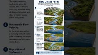 How deltas formed