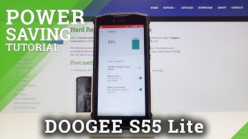 DOOGEE S55 Lite Power Saving Mode / Save Battery