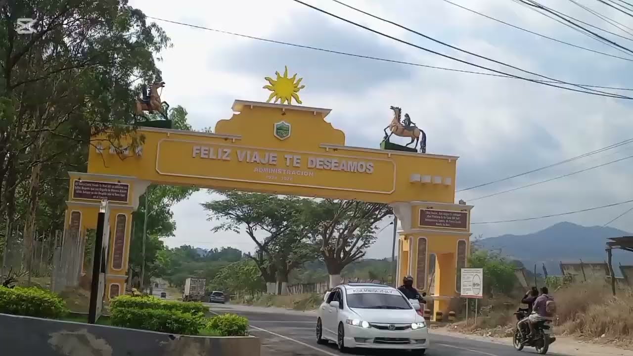 así fue el camino de regreso a nuestro hogar después de aver recorrido Jutiapa