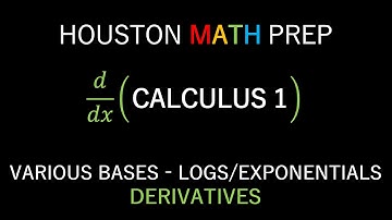 Derivatives of Exponential & Log Functions (Bases Other Than e)
