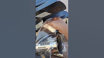 check yamaha propeller under repair #mechanics #tutorial #youtube #boat #shorts #youtubeshorts