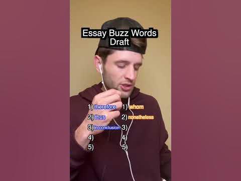 essay buzz words