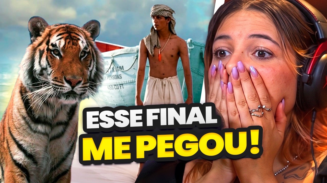 VIM ASSISTIR "AS AVENTURAS DE PI" E TERMINEI TRAUMATIZADA!!