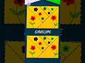 Beautiful Paper Envelope | Creative Craft Ideas | DIY Envelope Making  #Shorts