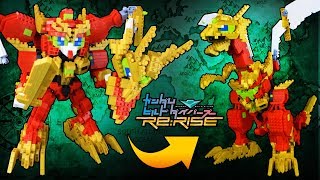 【ガンダムビルドダイバーズRe:RISE】SDBD:R ヴァルキランダー作ってみた！【100均 ブロック】SDBD:R Valkylander