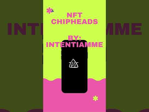 CROWDFUNDING: INTENTIAMME OPENSEA CHIPHEADS COLLECTION #NFTs #WEB3 #CRYPTO #shorts #handdrawing