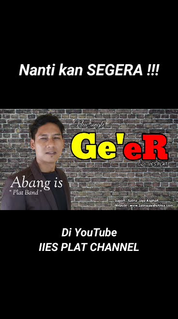 SINGLE Lagu Terbaru Abang Is Plat Band...