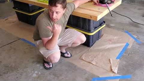 Fished equipment mounting preparation on my Laminate Butcher Block Workbench Part 7