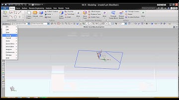 Sheet from Curve Unigraphics NX