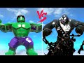 Green Hulk Transformation Epic Battle Against Venom 