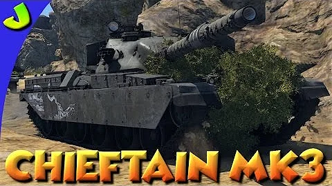 War Thunder- Chieftain Mk3 Realistic & Sim Gameplay