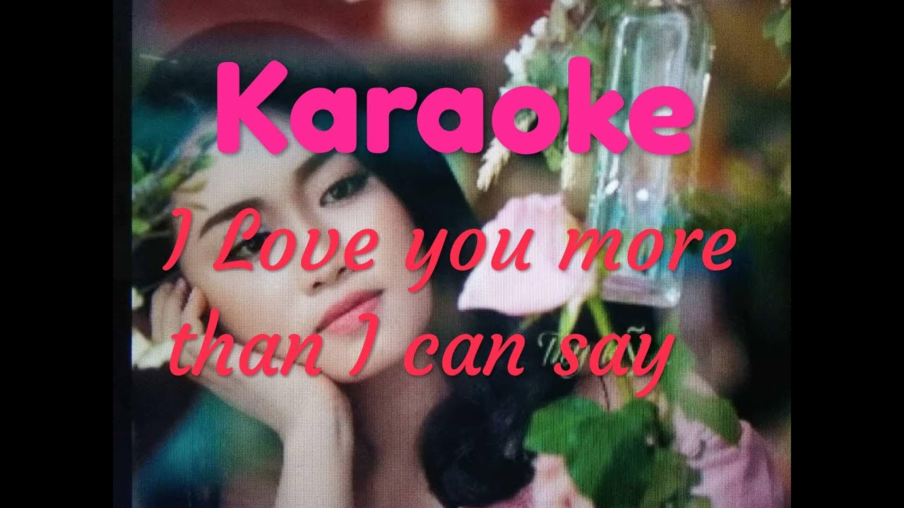 Karaoke More Than I Can Say