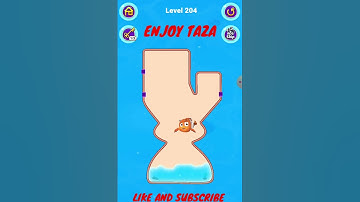 fish pin : water puzzle Gameplay New Update 204 all levels Android, los Gameplay#fishpin#shorts