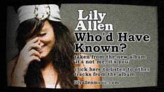 Lily Allen | Who'd Have Known? (Official Audio)