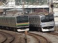 (HD) E217系横須賀色 JR東日本直流近郊形電車 神奈川から千葉へ直行!!