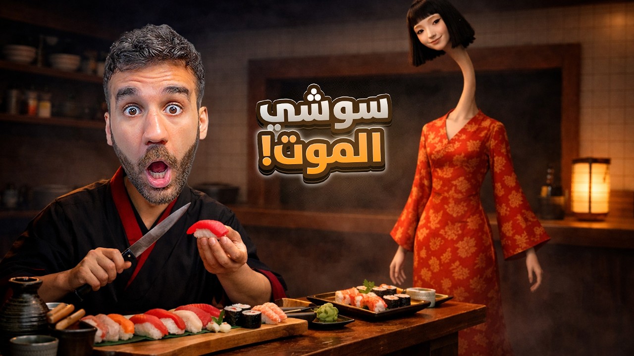 سوشي السفر الطويل المرعب! 👻