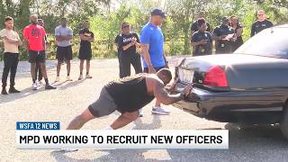 Montgomery police host tryout event, offer hiring incentives