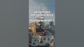UNSTOPPABLE XRK Stalker Build in Modern Warfare 3! #shorts #mw3