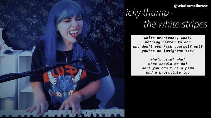 Icky Thump Piano version - Piano performance video thumbnail