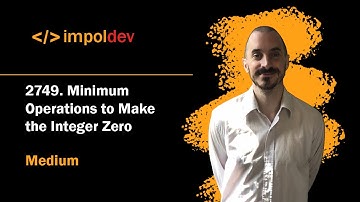 Minimum Operations to Make the Integer Zero | LeetCode 2749 - Python
