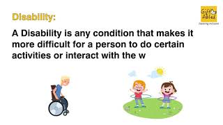 Differences between Impairment, Disability and Handicap