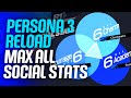 How to rank up social stats fast in persona 3 reload guide