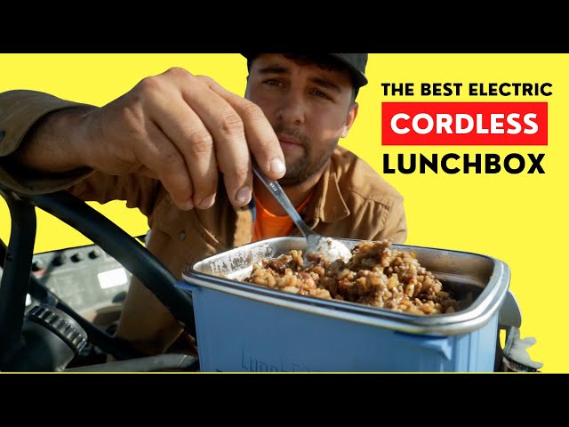 LunchEAZE: The World's First Cordless Heating Lunch Box 