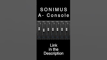 Sonimus A Console API Style Analog Emulation