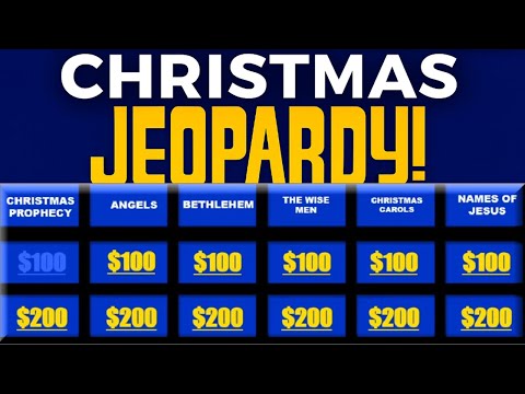 Fun Christmas Trivia Christmas Jeopardy Test Your Holiday Knowledge