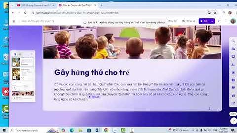 Cách chuyển giáo án word thành bài giảng powerpoint bằng công cụ gamma ai