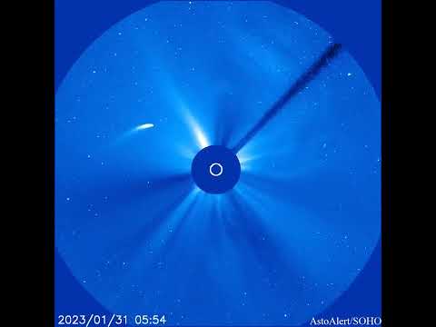 Комета 96P/Макхольца приблизилась к Солнцу