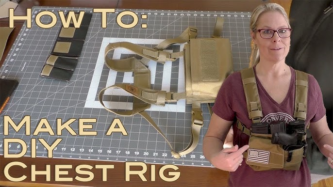 How to make a Utility Vest - DIY tactical vest 