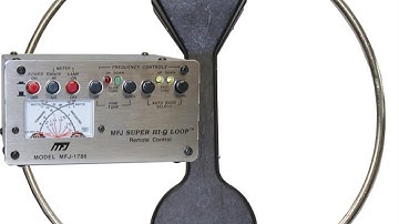 MFJ-1786 Mag Loop Unboxing and Test.