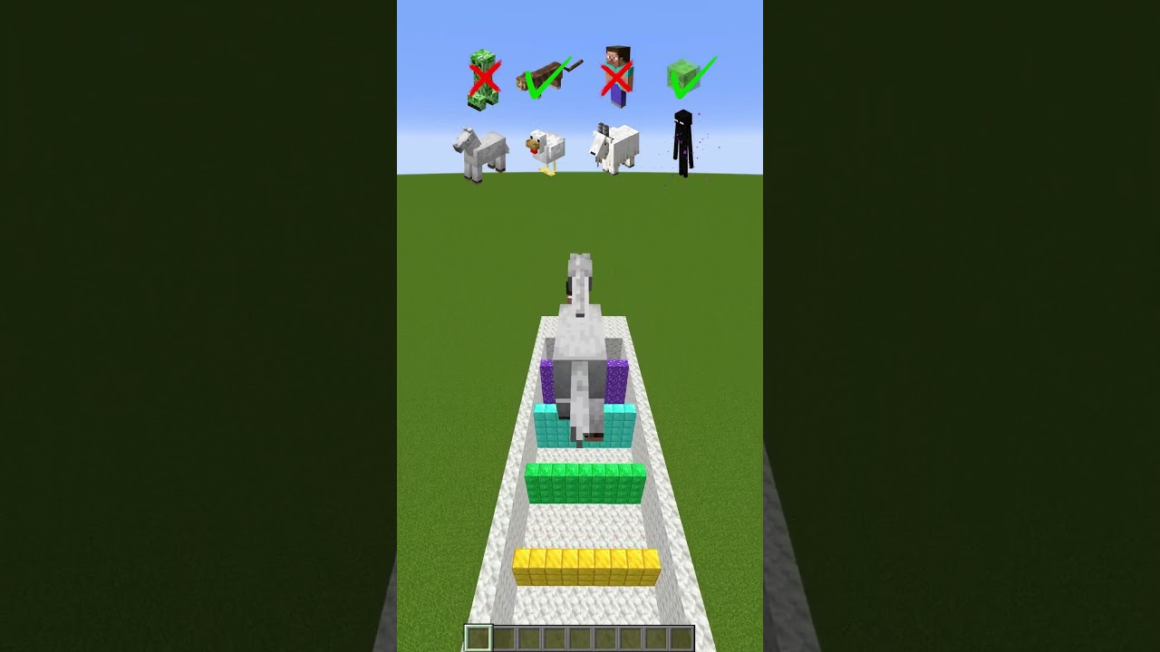 Minecraft characters VS Walls !