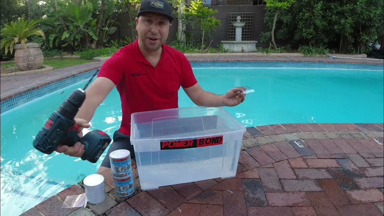 PowerBond Waterproof Sealant Tutorial 2 YouTube