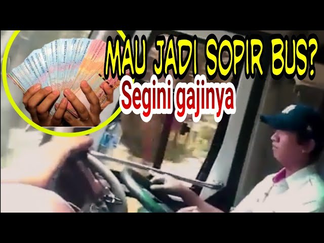 Gaji Sopir Aice Wonogiri / 15 01 Mb Gaji Supir Dipotong Untuk Spesial Wawancara Driver Bus Po ...