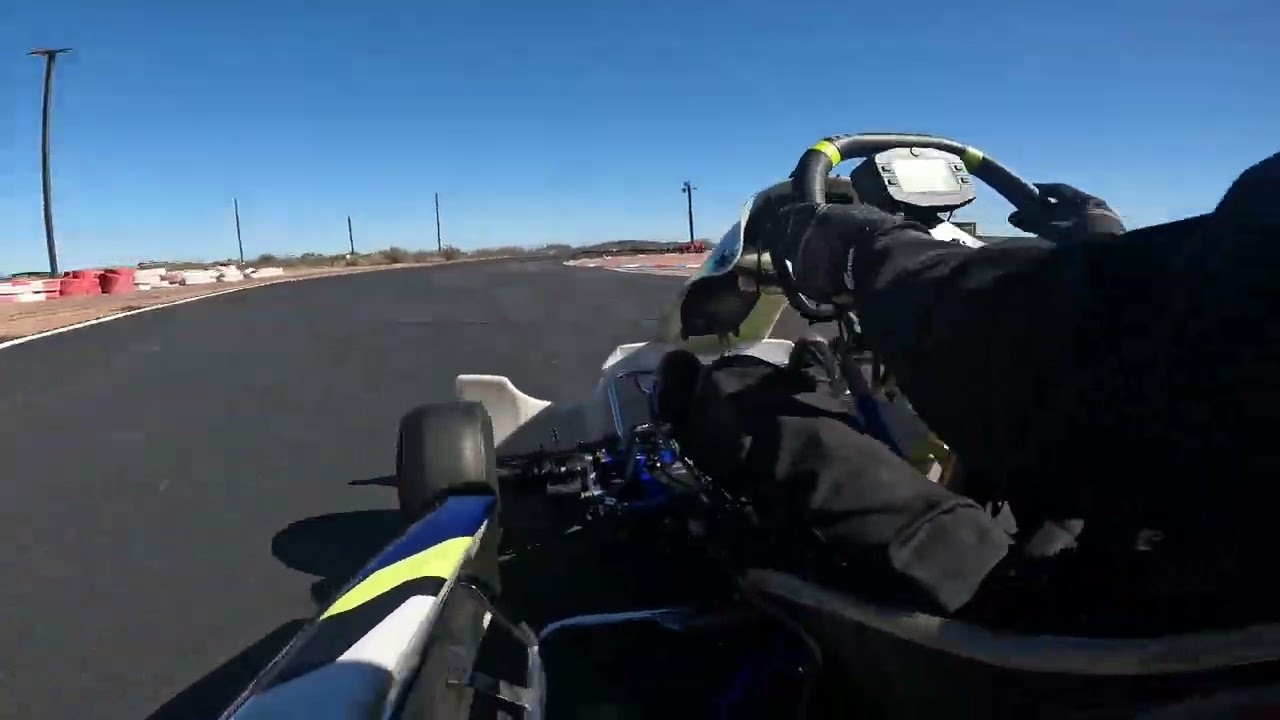 "HOLD" brand rental/concession tire test on a Shifter Kart