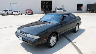 1988 Mazda MX6 GT Turbo walk-around video cold start and drive