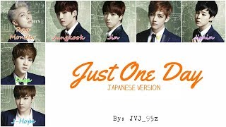 BTS(방탄소년단) - Just One Day Japanese (Colour Coded Lyrics kan/Rom/Eng)