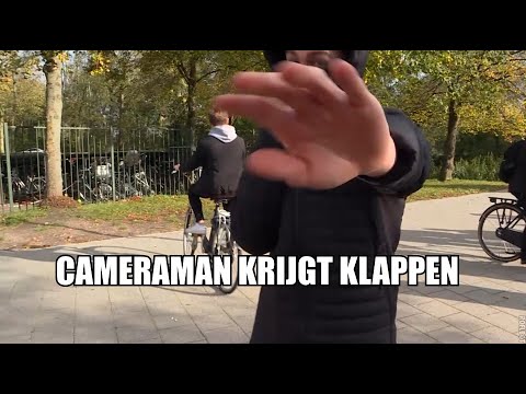 Opgefokte scholier mishandelt cameraman PowNed