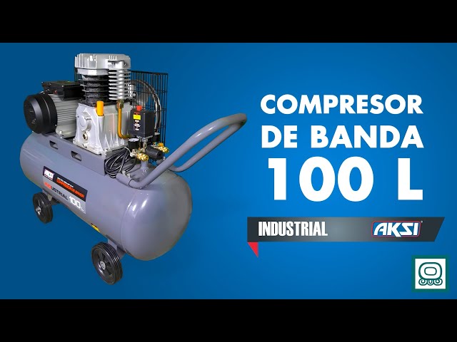 Compresor de Aire 120PSI 3HP Tanque 100LTS Con Banda INGCO - Proferret