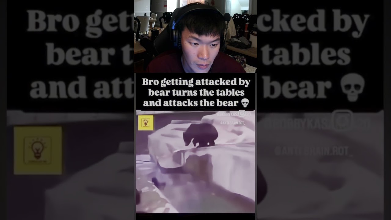 Reacting to bear attacking bro